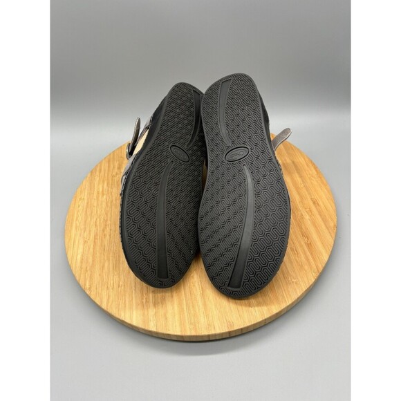 Chaco Wayfarer Sandals Womens Size 8 Gray Leather Loop Buckle Strap On Casual - Picture 7 of 10